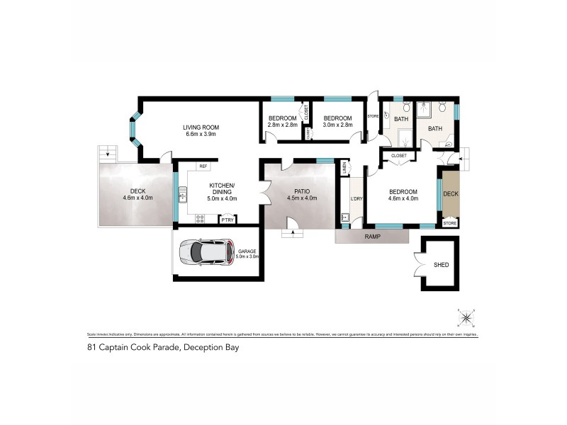 81 Captain Cook Parade, Deception Bay QLD 4508 Floorplan