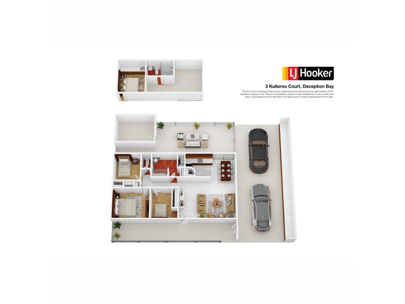 3 Kullaroo Court, Deception Bay QLD 4508 Floorplan