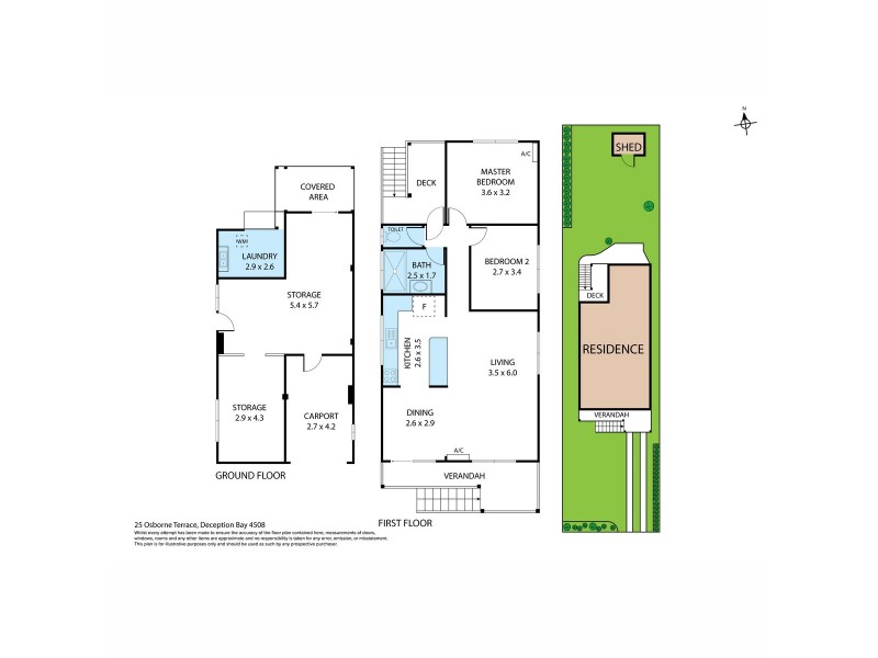 25 Osborne Terrace, Deception Bay QLD 4508 Floorplan