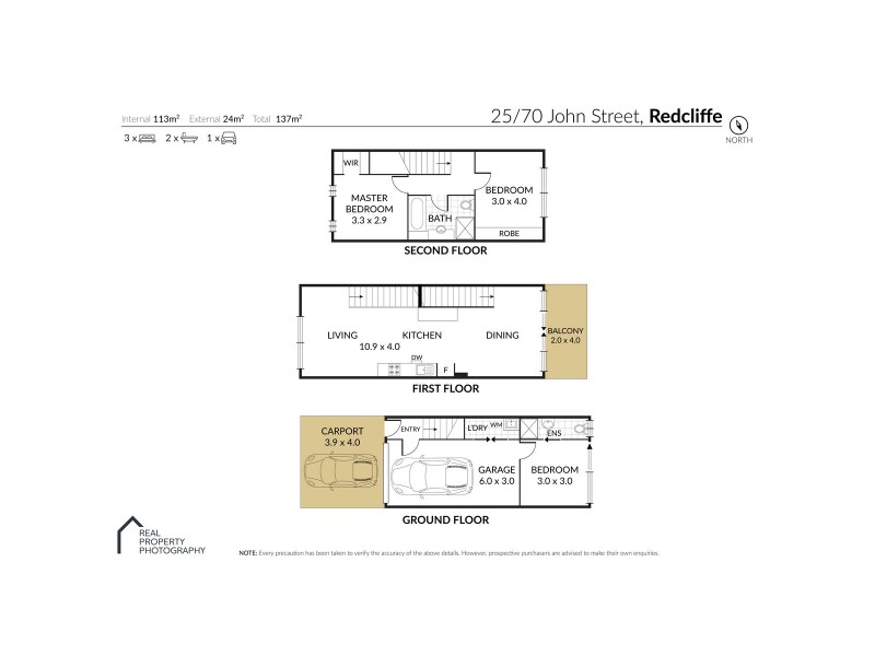 25/70 John Street, Redcliffe QLD 4020 Floorplan