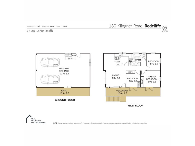 130 Klinger Road, Redcliffe QLD 4020 Floorplan