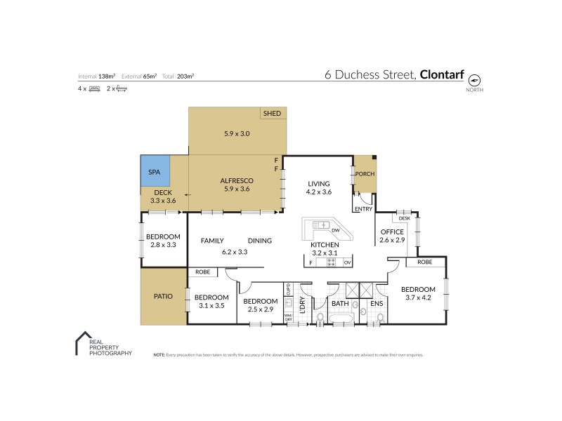 6 Duchess Street, Clontarf QLD 4019 Floorplan