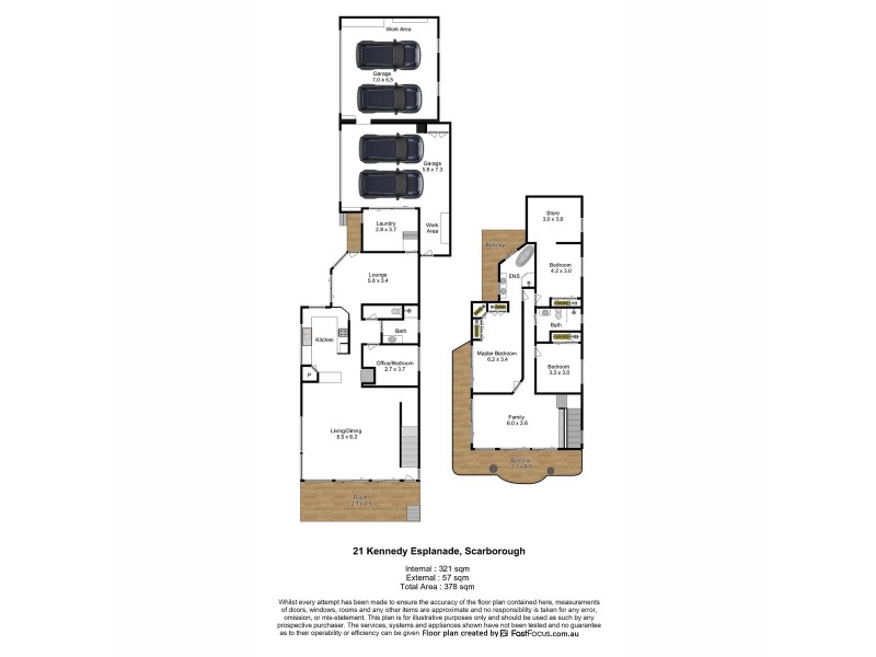 21 Kennedy Esplanade, Scarborough QLD 4020 Floorplan