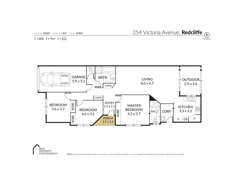 254 Victoria Avenue, Redcliffe QLD 4020 Floorplan
