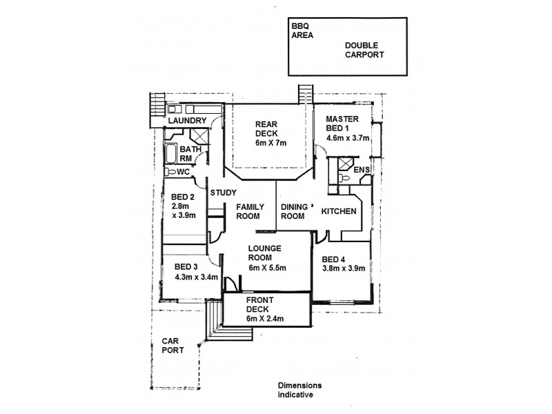 26 Chorley Street, Kippa-ring QLD 4021 Floorplan