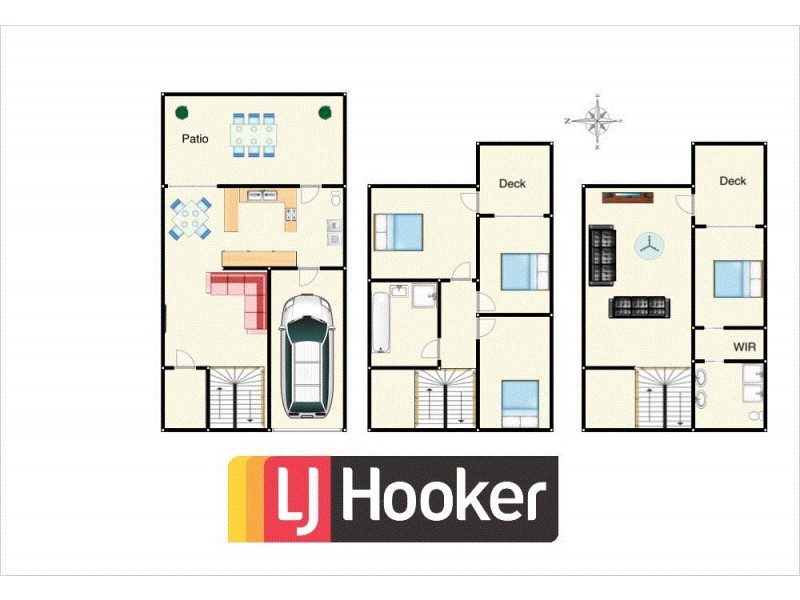 2/11 Georgina Street, Woody Point QLD 4019 Floorplan