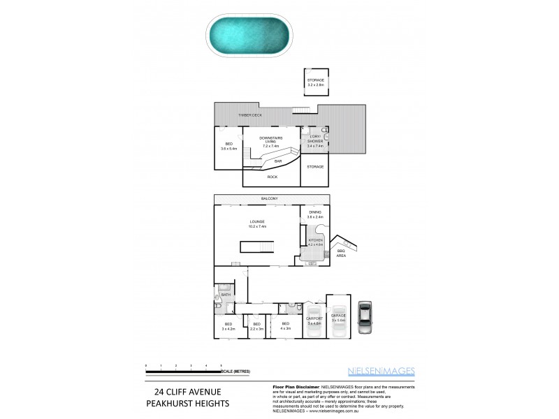 24 Cliff Avenue, Peakhurst Heights NSW 2210 Floorplan