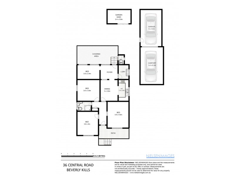 36 Central Road, Beverly Hills NSW 2209 Floorplan