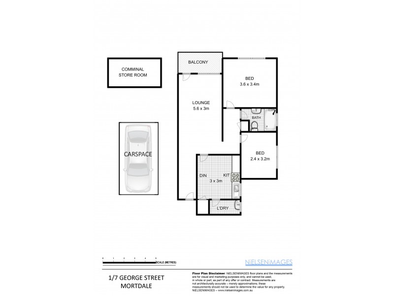 1/7 George Street, Mortdale NSW 2223 Floorplan