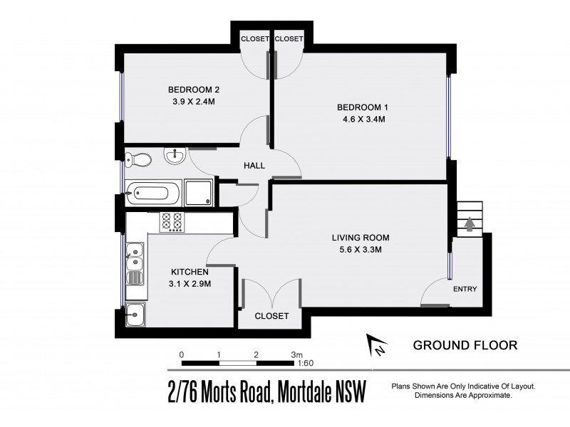 2/76 Morts Road, Mortdale NSW 2223 Floorplan