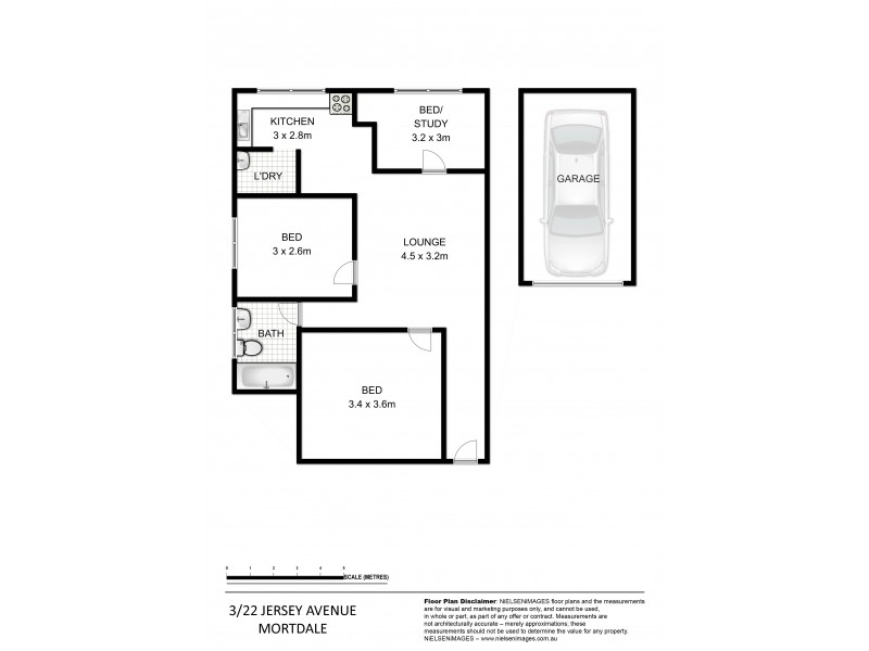 3/22-24 Jersey Avenue, Mortdale NSW 2223 Floorplan