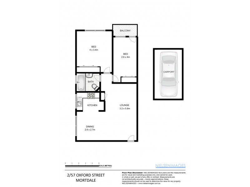 2/57 Oxford Street, Mortdale NSW 2223 Floorplan