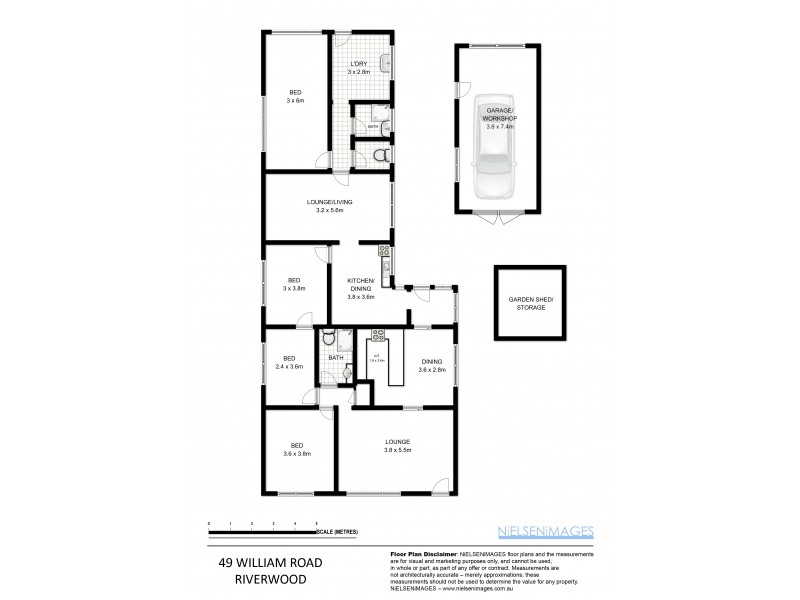 49 William Road, Riverwood NSW 2210 Floorplan