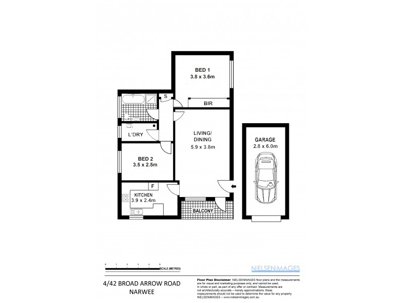 4/42 Broad Arrow Road, Narwee NSW 2209 Floorplan