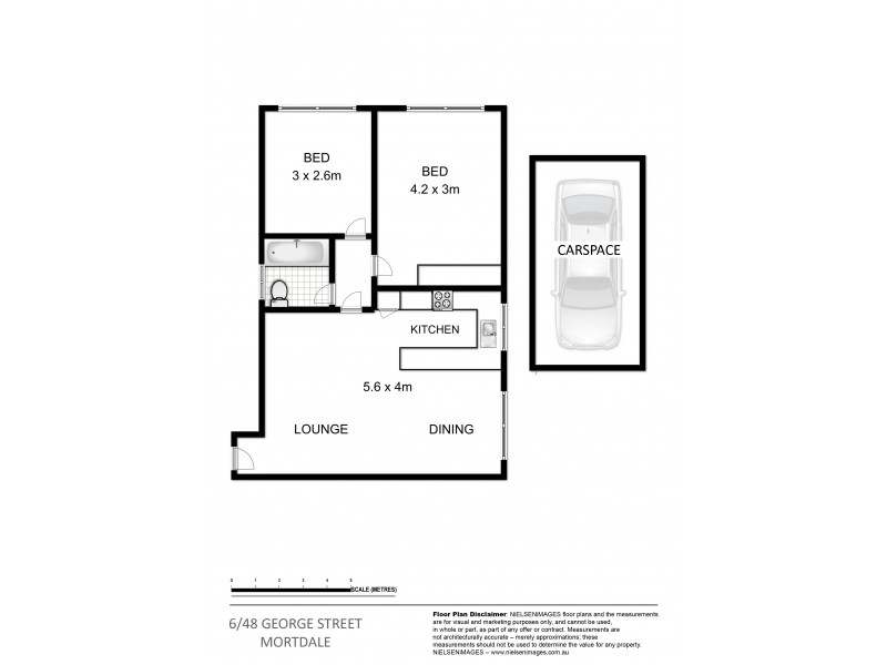 6/48 George Street, Mortdale NSW 2223 Floorplan