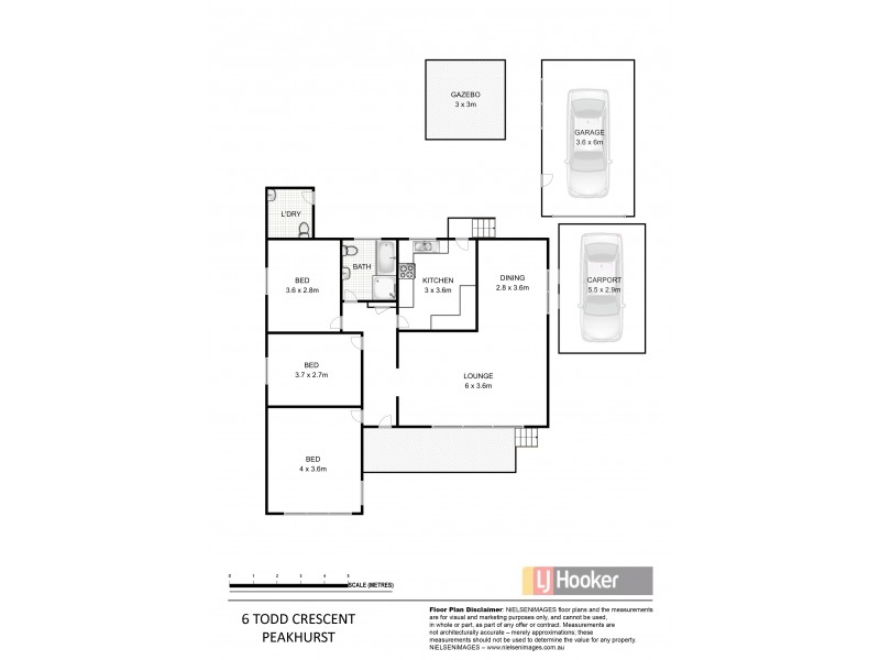 6 Todd Crescent, Peakhurst NSW 2210 Floorplan