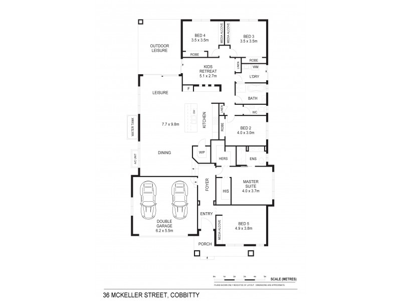 36 McKellar Street, Cobbitty NSW 2570 Floorplan