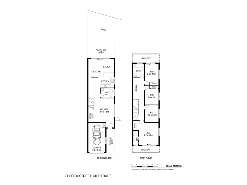 21A Cook Street, Mortdale NSW 2223 Floorplan