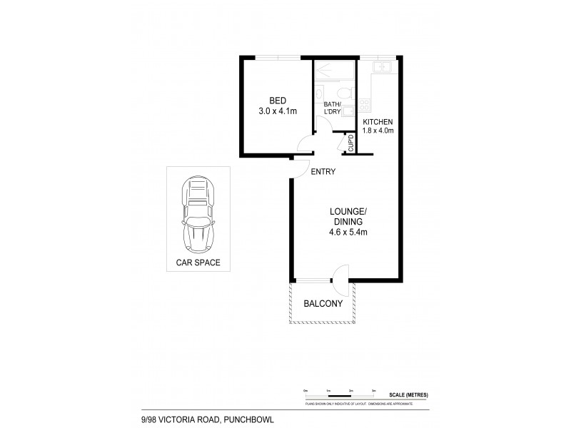 9/98 Victoria Road, Punchbowl NSW 2196 Floorplan