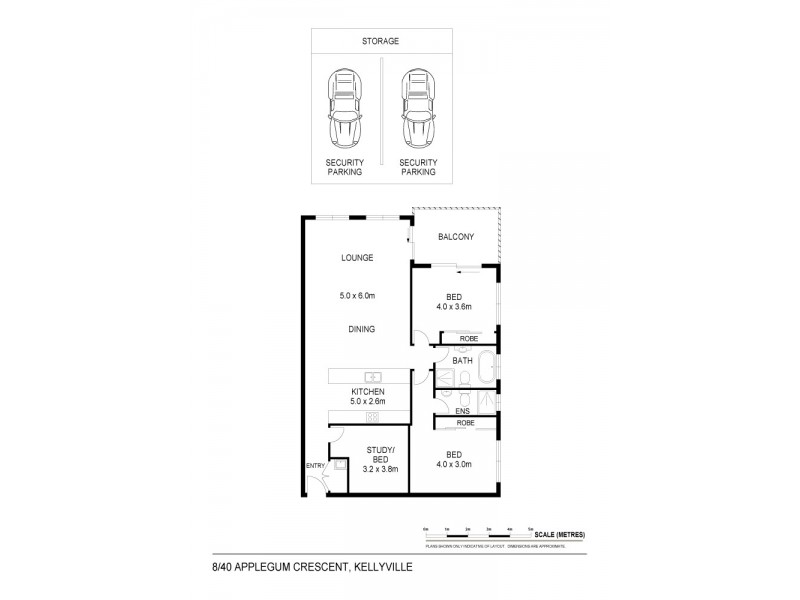8/40 Applegum Crescent, Kellyville NSW 2155 Floorplan