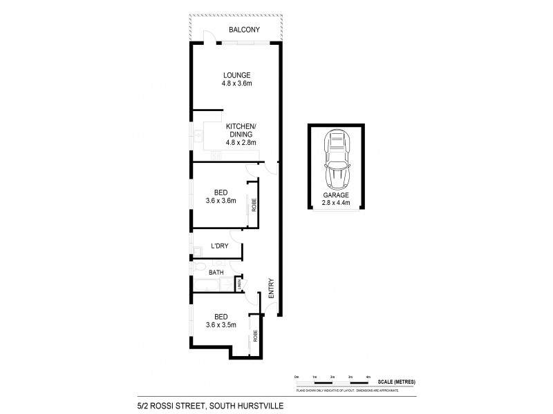 5/2 Rossi Street, South Hurstville NSW 2221 Floorplan