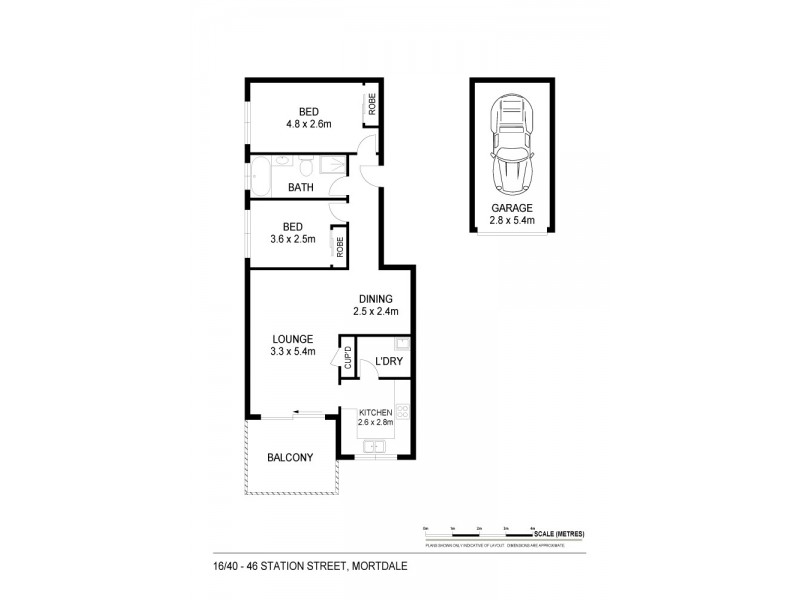 16/40-46 Station Street, Mortdale NSW 2223 Floorplan