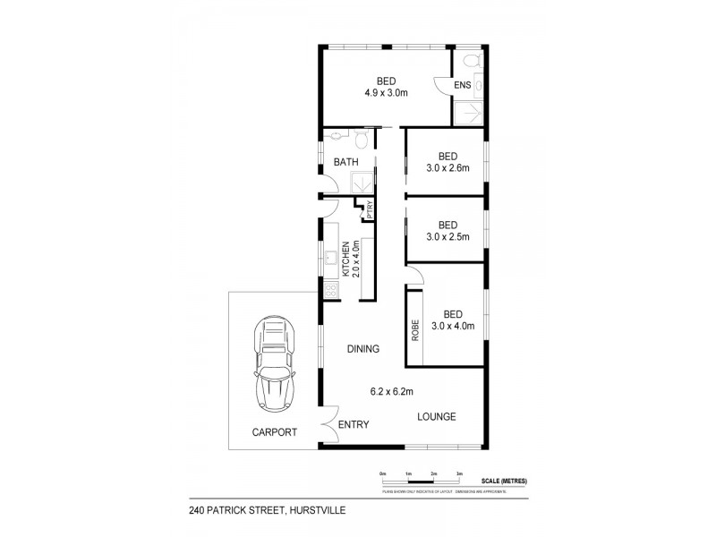 240 Patrick Street, Hurstville NSW 2220 Floorplan