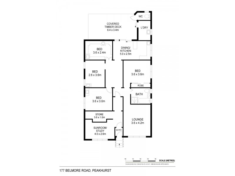 177 Belmore Road, Peakhurst NSW 2210 Floorplan