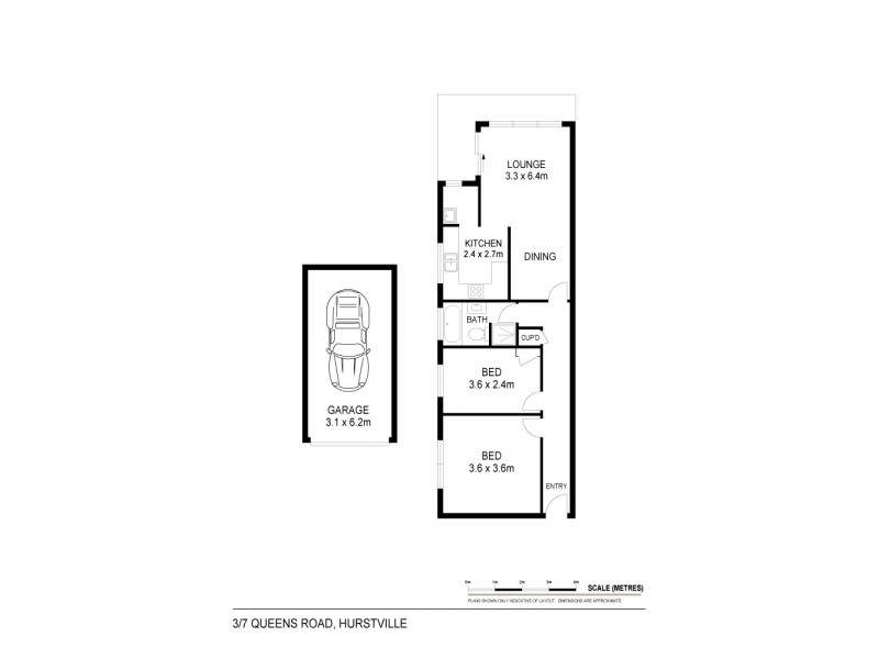 3/79 Queens Road, Hurstville NSW 2220 Floorplan