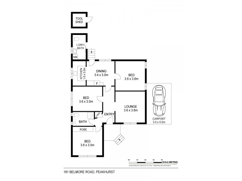 181 Belmore Road, Peakhurst NSW 2210 Floorplan