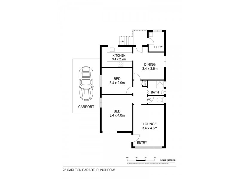 25 Carlton Parade, Punchbowl NSW 2196 Floorplan