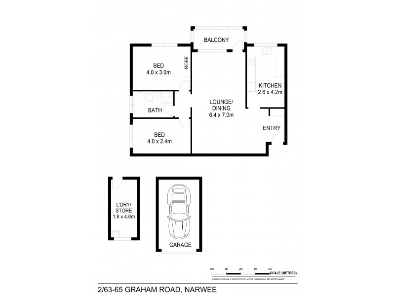 2/63-65 Graham Road, Narwee NSW 2209 Floorplan