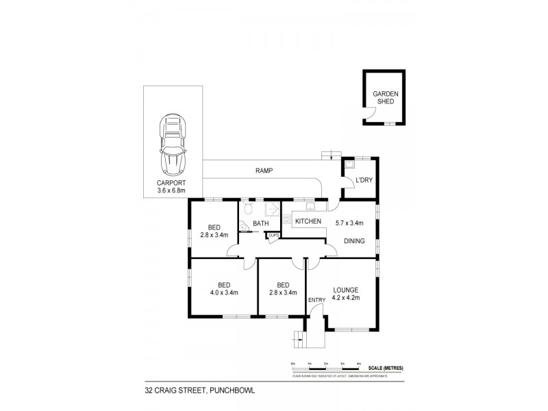 32 Craig Street, Punchbowl NSW 2196 Floorplan
