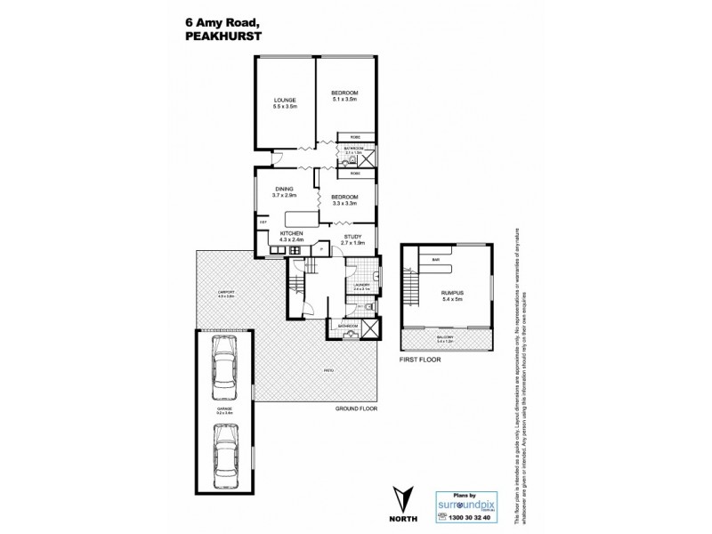 6 Amy Road, Peakhurst NSW 2210 Floorplan