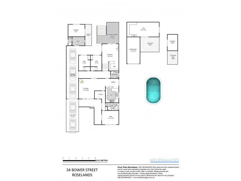 34 Bower Street, Roselands NSW 2196 Floorplan