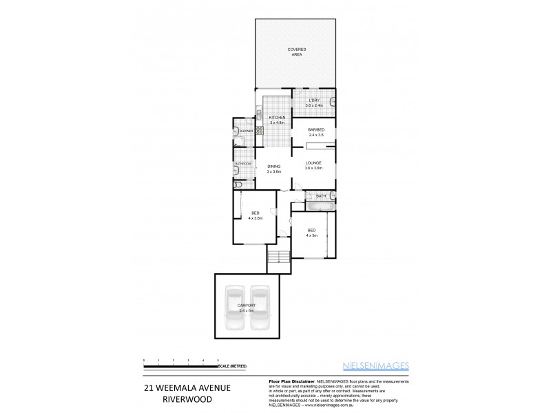 21 Weemala Avenue, Riverwood NSW 2210 Floorplan