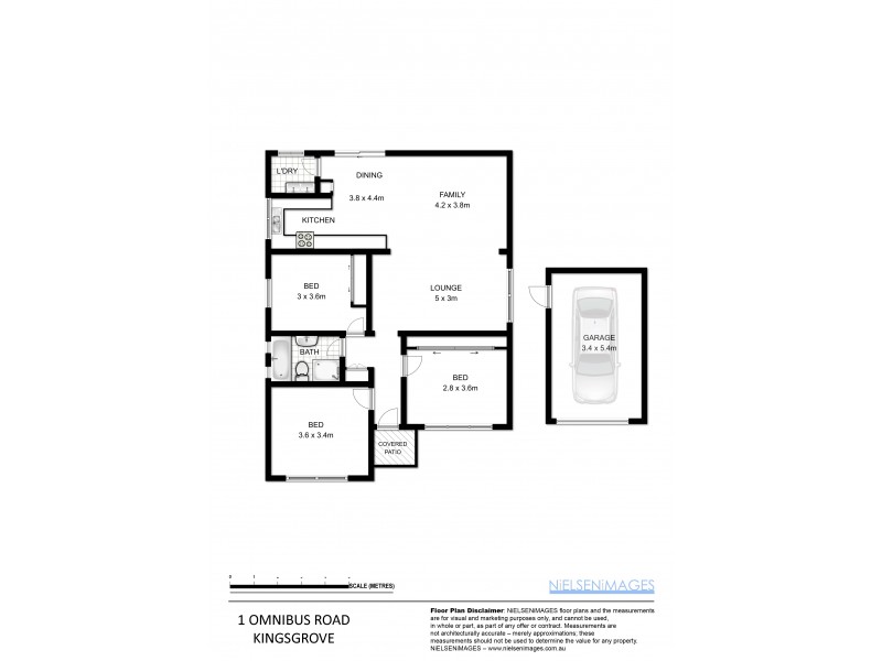 1 Omnibus Road, Kingsgrove NSW 2208 Floorplan