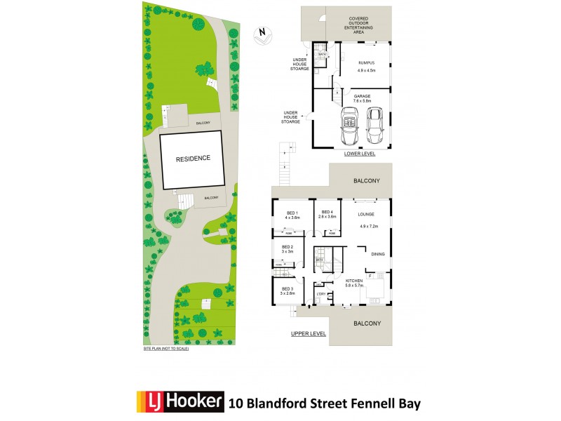 10 Blandford Street, Fennell Bay NSW 2283 Floorplan