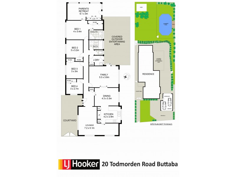 20 Todmorden Road, Buttaba NSW 2283 Floorplan