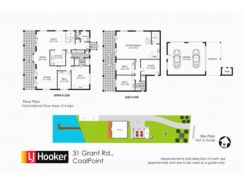 31 Grant Road, Coal Point NSW 2283 Floorplan