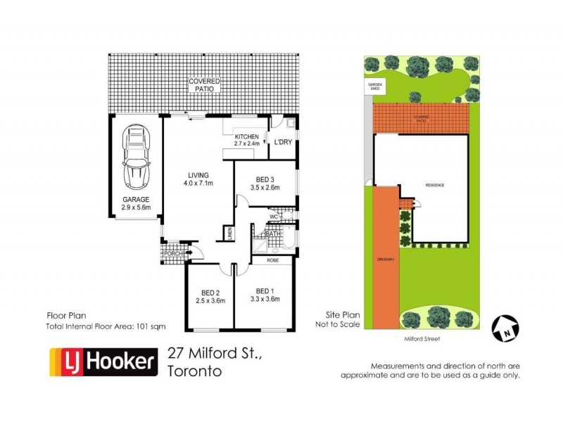 27 Milford Street, Toronto NSW 2283 Floorplan