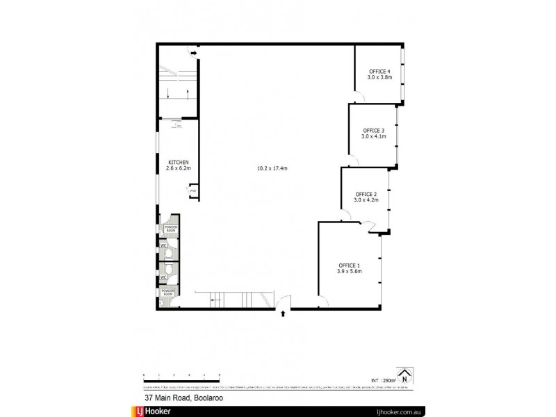 Level 1st floor/37 Main Road, Boolaroo NSW 2284 Floorplan
