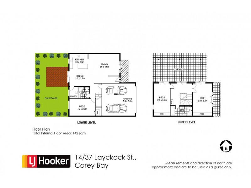 14/37 Laycock Street, Carey Bay NSW 2283 Floorplan