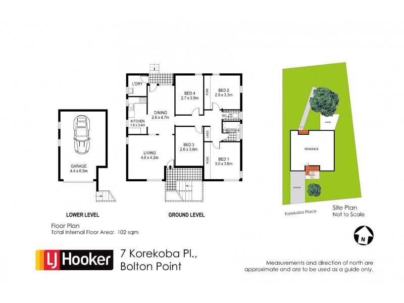 7 Korekoba Place, Bolton Point NSW 2283 Floorplan