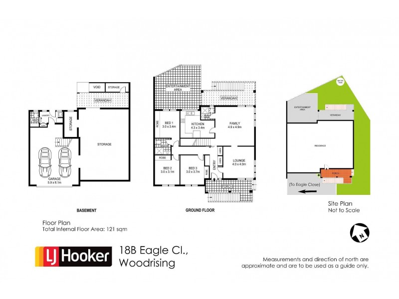 18b Eagle Close, Woodrising NSW 2284 Floorplan