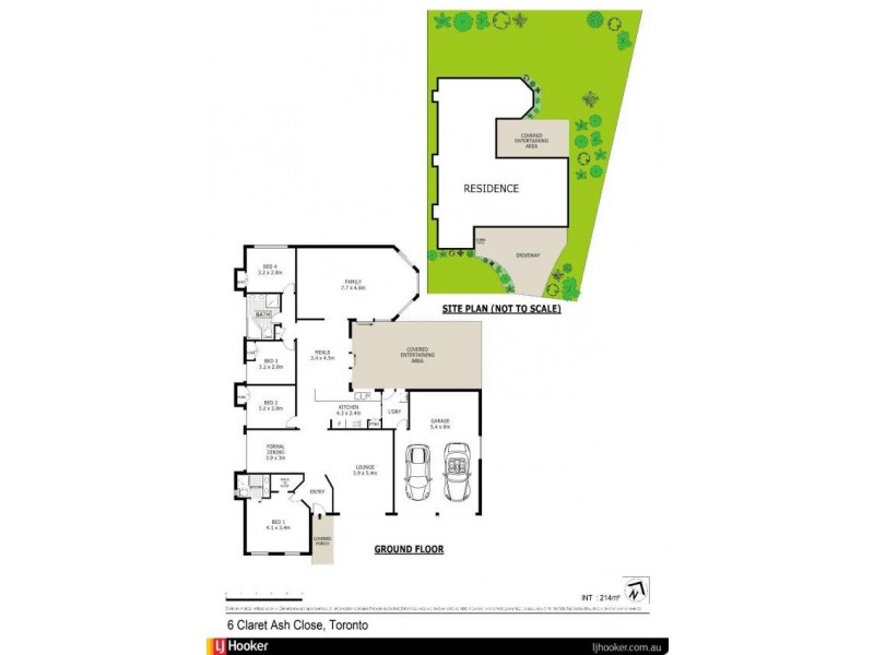 6 Claret Ash Close, Toronto NSW 2283 Floorplan
