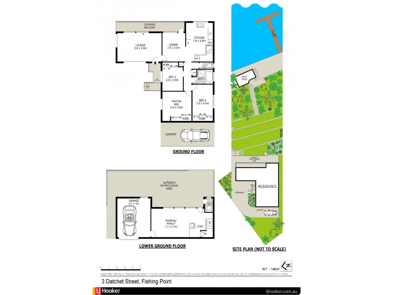 3 Datchet Street, Fishing Point NSW 2283 Floorplan