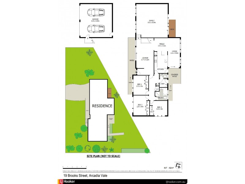19 Brooks Street, Arcadia Vale NSW 2283 Floorplan