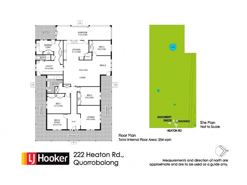 222 Heaton Road, Quorrobolong NSW 2325 Floorplan