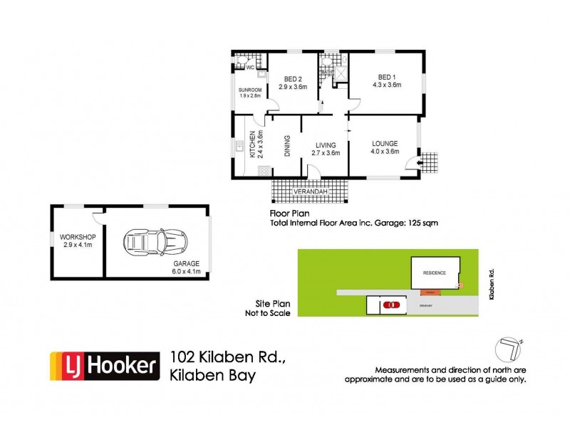 102 Kilaben Road, Kilaben Bay NSW 2283 Floorplan
